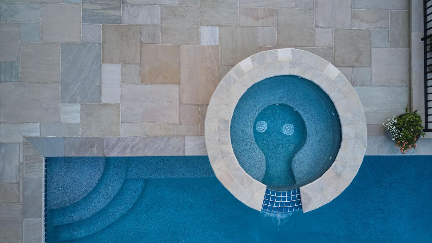Classic Sandstone 4pc Pattern Seagrass