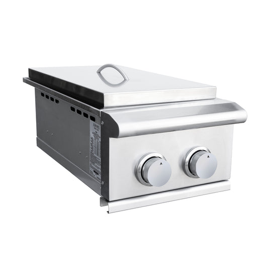 Elements Pro Double Side Burner
