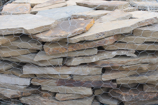 FLAGSTONE MEDIUM OKLAHOMA-BROWN