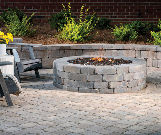 Elements 34″ Round Gas Fire Pit Burner Kit