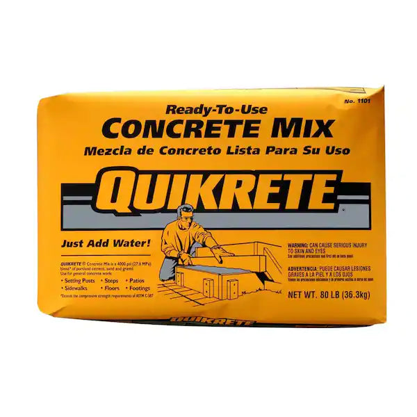 QUICKRETE CONCRETE 80 LB