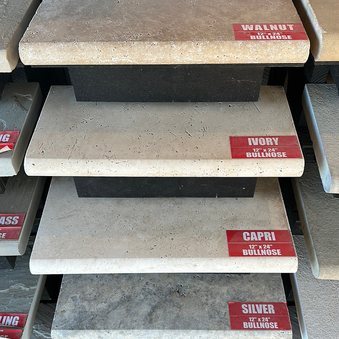 Travertine Coping 12"x24"x2"