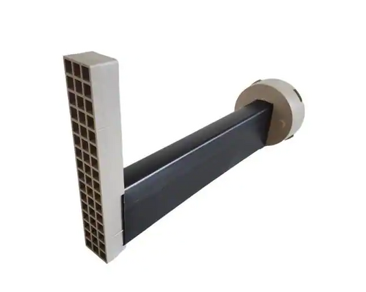 WALL DRAIN-GRAY