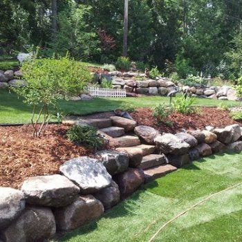 Palletized River Rock & Boulders – Luxurylandscape.com